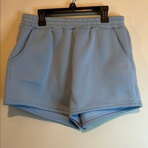 Women's Blue Casual Shorts